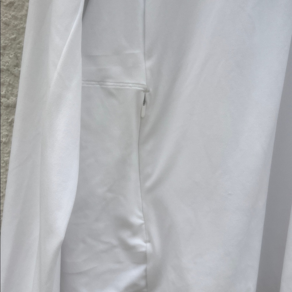 RHONE Women's Course to Court White 1/4 Zip Active Pullover Size L - Picture 4 of 9